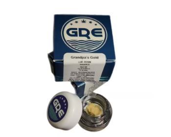 Green River Extracts Live Rosin Badder Grandpa's Gold 1g