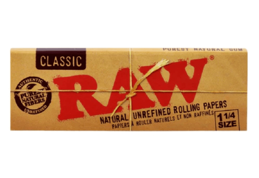 1 1/4 Classic Rolling Papers by RAW