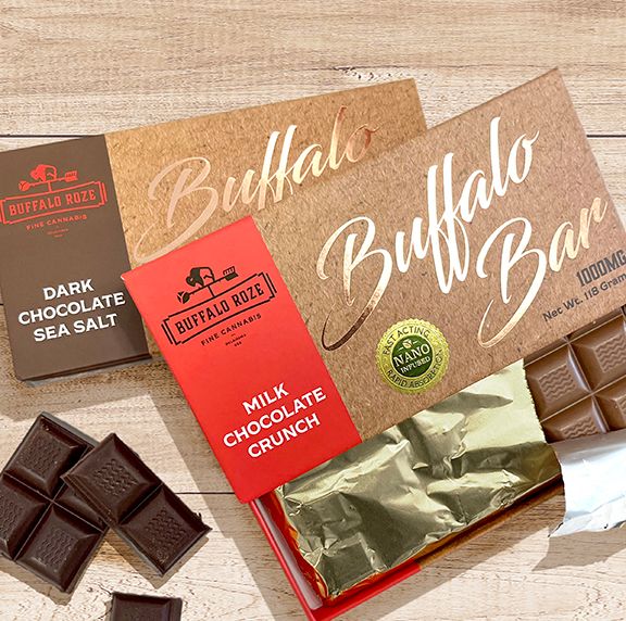 Puraverde - Dark Chocolate Buffalo Bar-1000mg