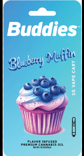 Buddies Flavor Cart: Blueberry Muffin
