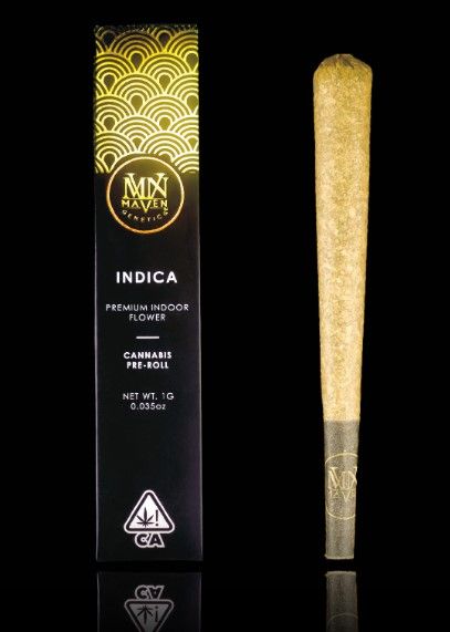 Maven Genetics - Blue Agape - Preroll - 1g - Indica