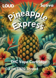 LOUD Pineapple Express 0.5g Cartridge