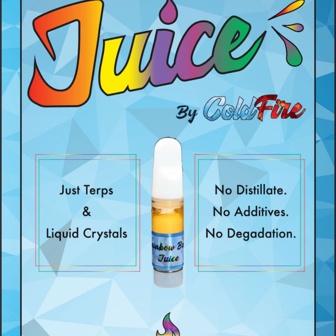 Coldfire Extracts - Divine Grapes x Gush Mints Juice Vape Cart 1g