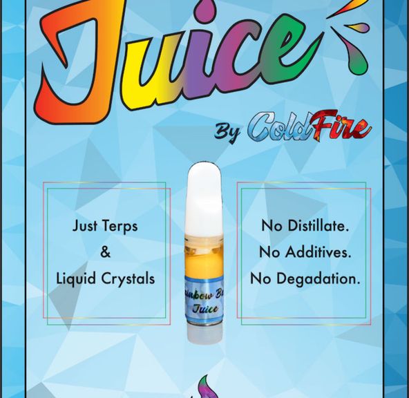 Coldfire Extracts - Divine Grapes x Gush Mints Juice Vape Cart 1g