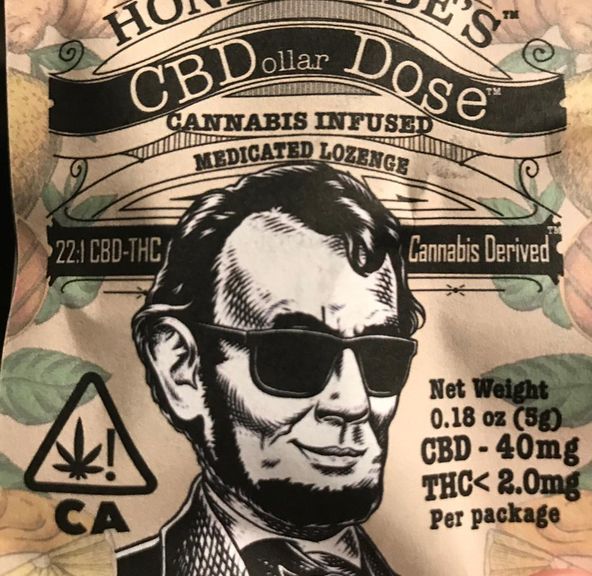 CBDollar Dose - 40mg CBD - Ginger Lemon