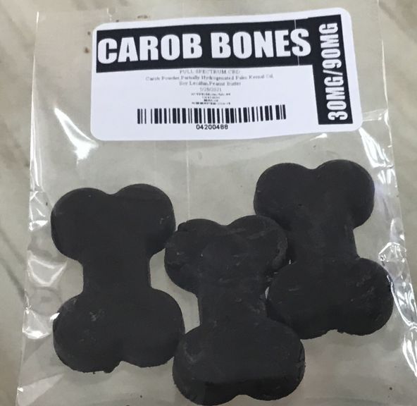 207 Carob Bones - CBD 90mg