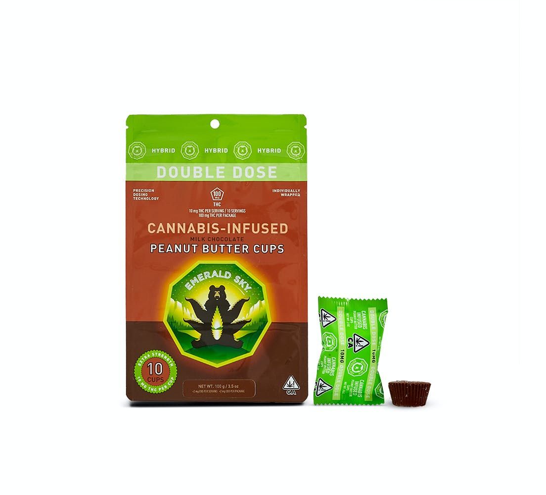 EMERALD SKY - PB CUPS (HYBRID 10PK 100MG)