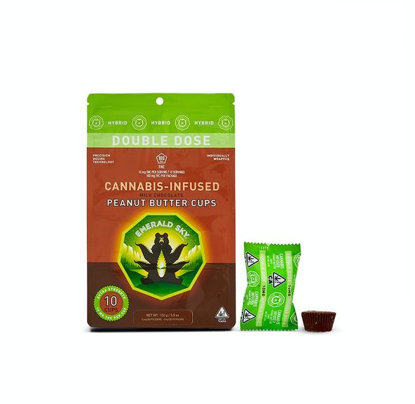 EMERALD SKY - PB CUPS (HYBRID 10PK 100MG)