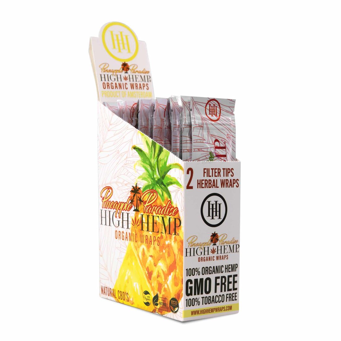 High Hemps Wrap Cones - Pineapple Paradise- 2pk