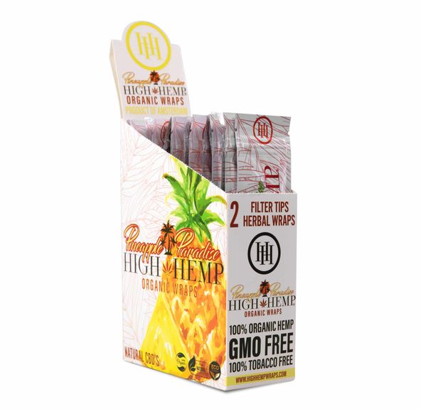 High Hemps Wrap Cones - Pineapple Paradise- 2pk