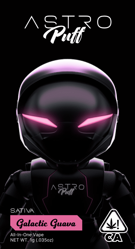 Astro Puff - Galactic Guava All In One Vape 1g