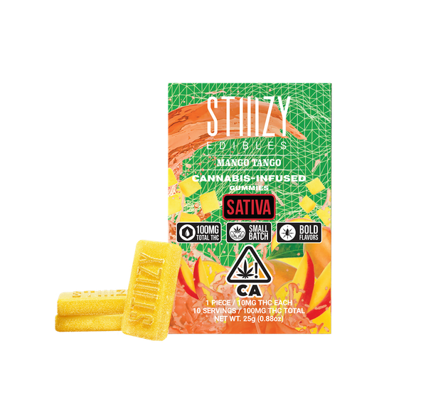 STIIIZY EDIBLES - 100MG MANGO TANGO