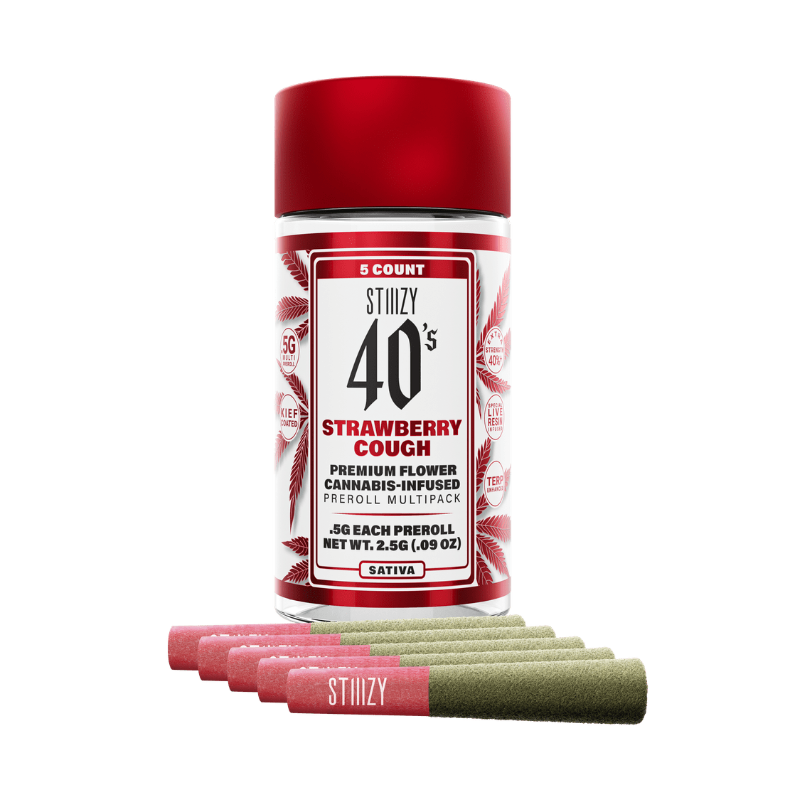 .5G 40s PREROLL MULTI PACK - STRAWBERRY COUGH