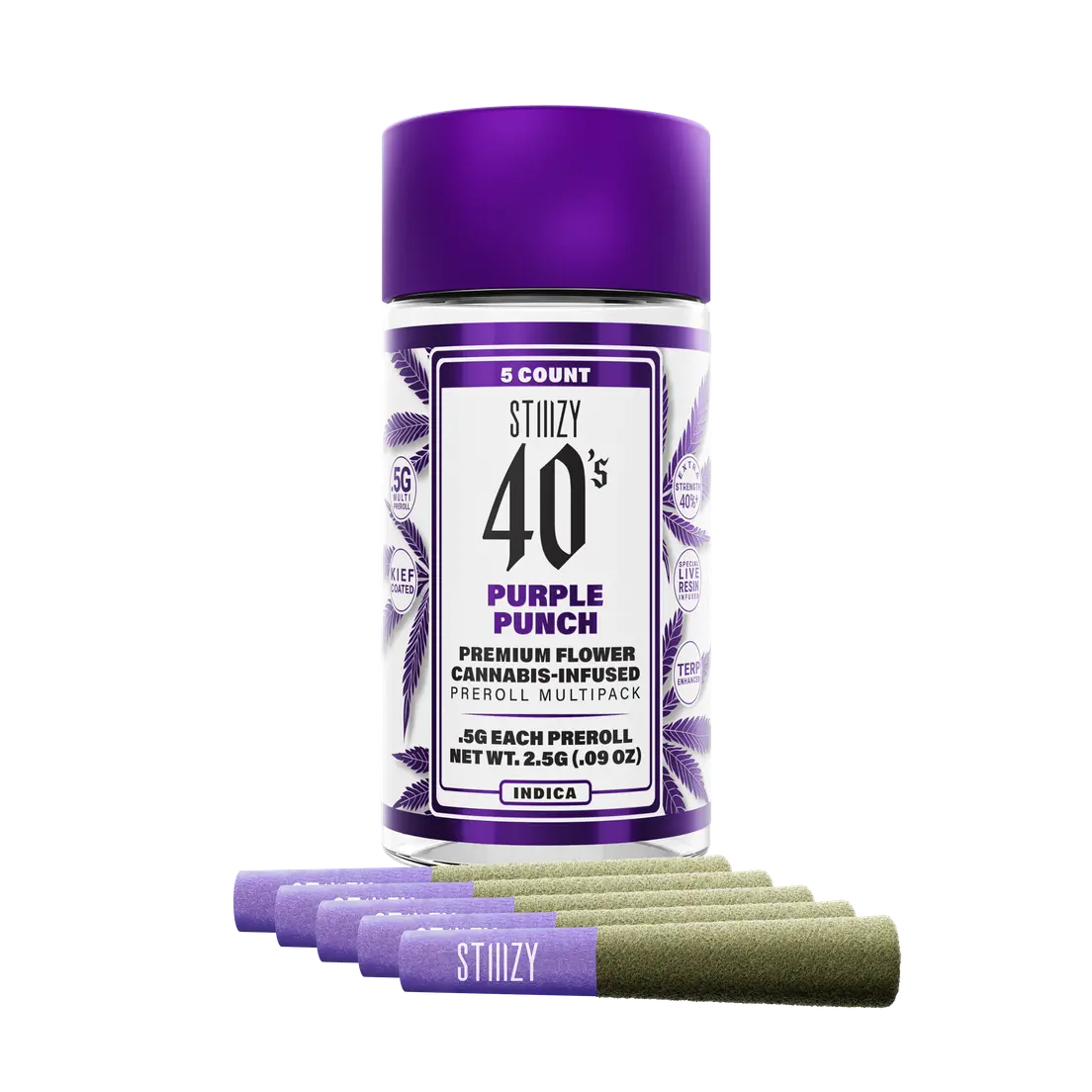 .5G 40S PREROLL MULTI PACK - PURPLE PUNCH