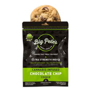Big Pete's - 100mg Cookies (Chocolate Chip - Sativa)