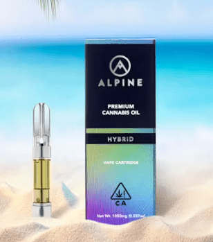 Alpine Vapor - Frozen Banana - Cartridge - 1g - Hybrid