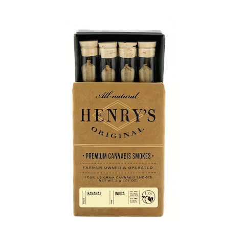 Total 4-Pack Pre-Rolls - Bananas