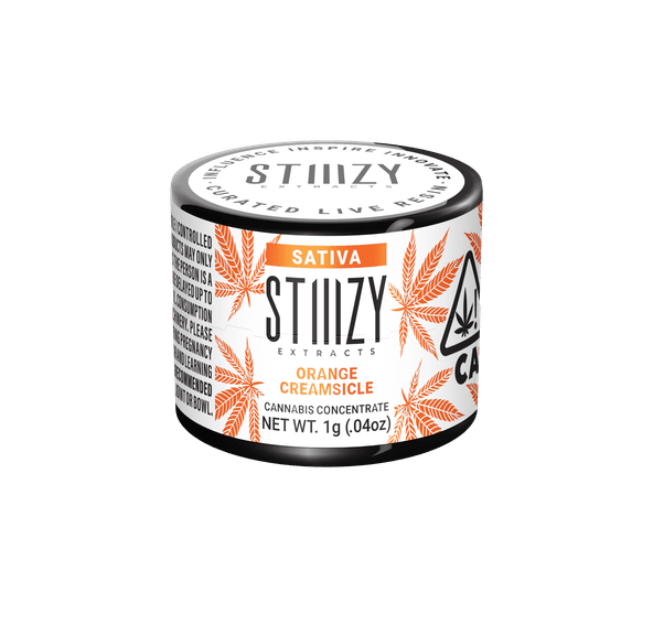 STIIIZY EXTRACTS - 1G LIVE RESIN - ORANGE CREAMSICLE