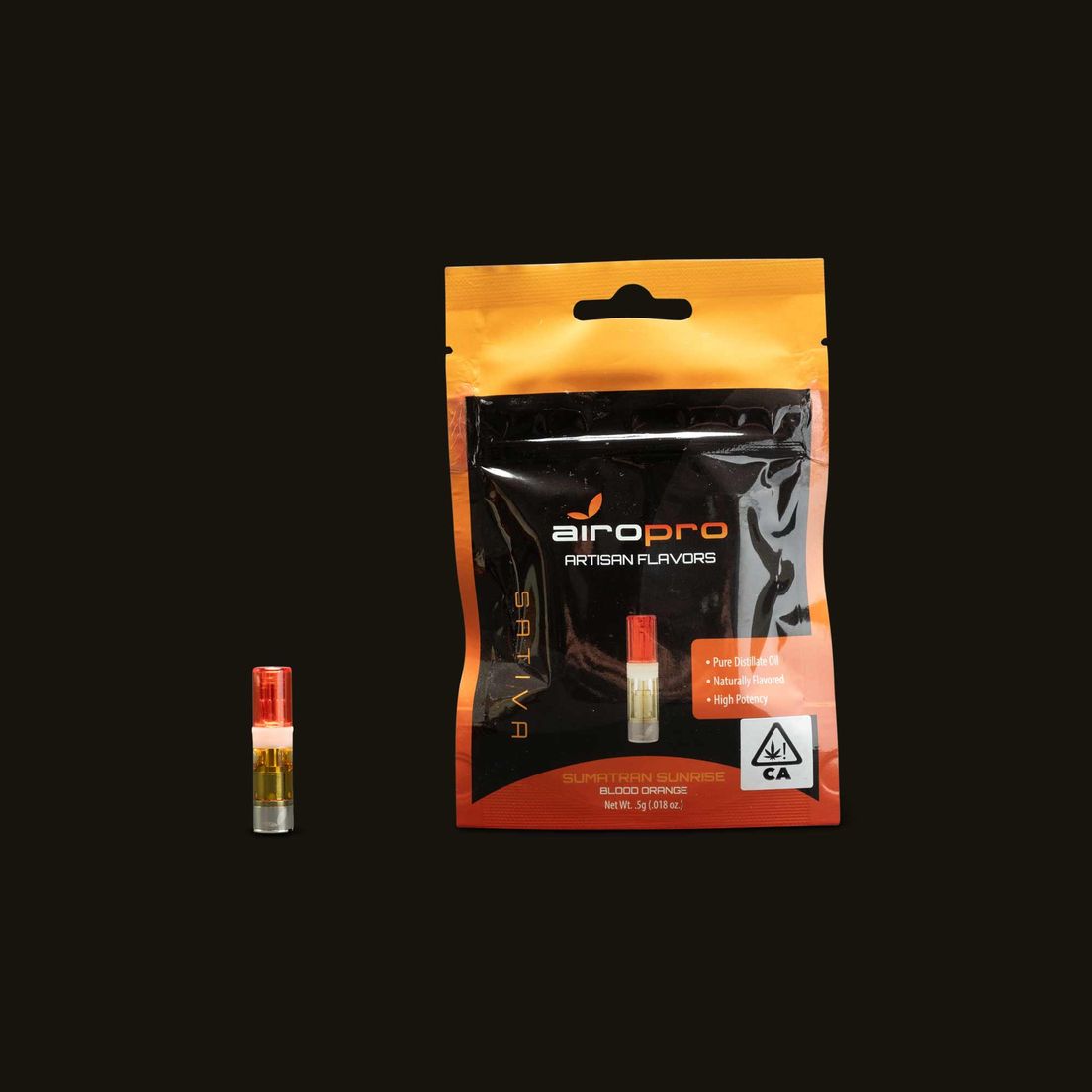 AiroPro Artisan Series Sumatran Sunrise Vape Cartridge 1g