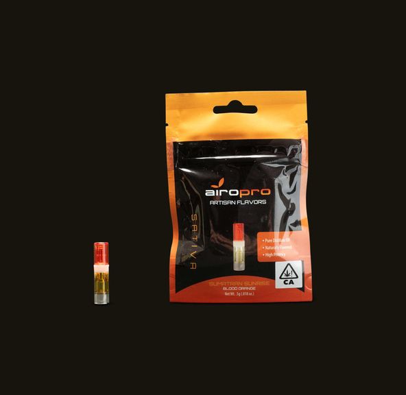AiroPro Artisan Series Sumatran Sunrise Vape Cartridge 1g