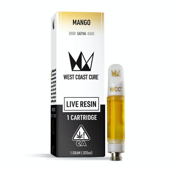 West Coast Cure - Mango Live Resin Cartridge - 1g 1g