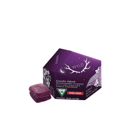 Boysenberry | 20MG THC : 20MG CBN : 20MG CBD/ Piece | 200MG THC Total
