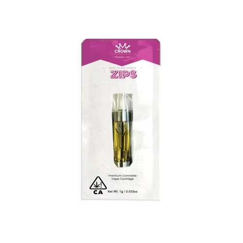 Zips by Crown Banana OG Vape Cartridge
