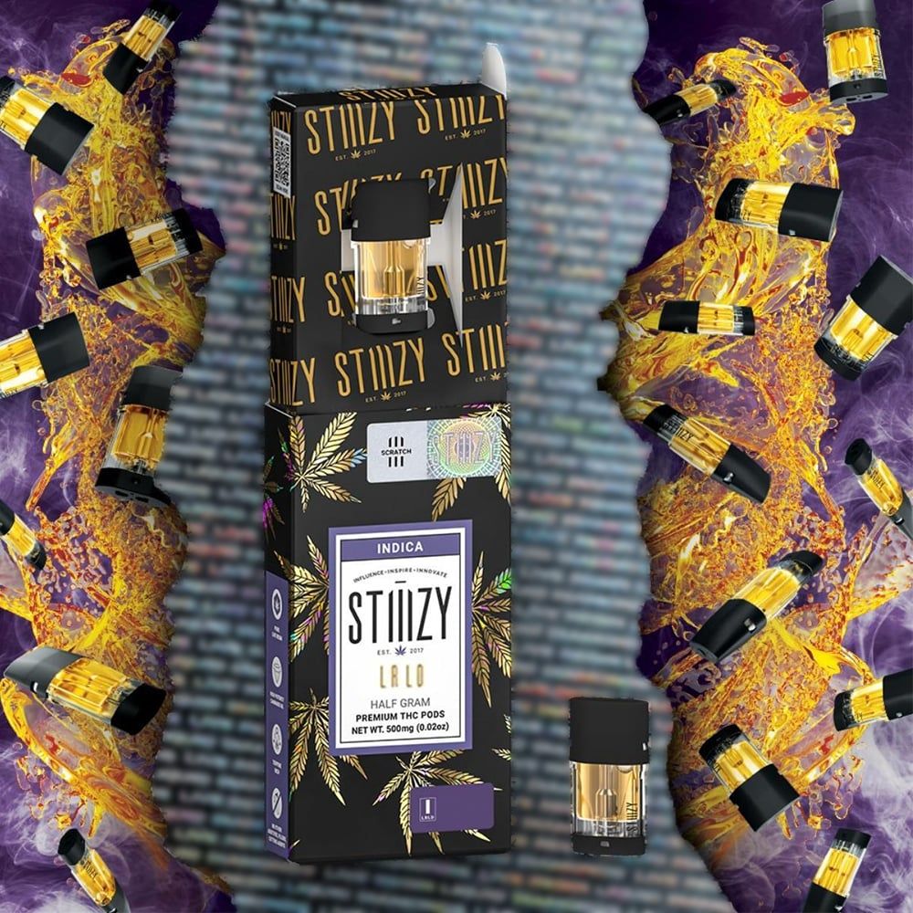 Stiiizy- White Widow Live Resin Liquid Diamonds Pod 0.5g (I)