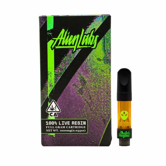 Alien Labs - Galactic Grapes - 1g Live Cartridge