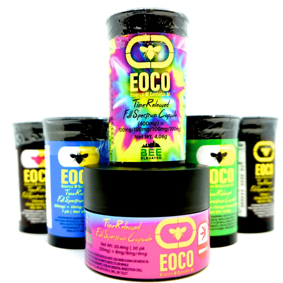Bee Elevated EOCO Butterfly 10mg Capsules 10-Pack
