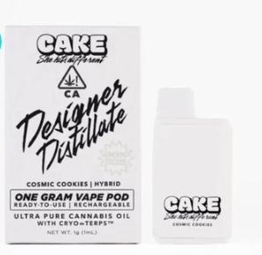 Cake - Cosmic Cookies Designer Distillate Disposable Vape 1.25g