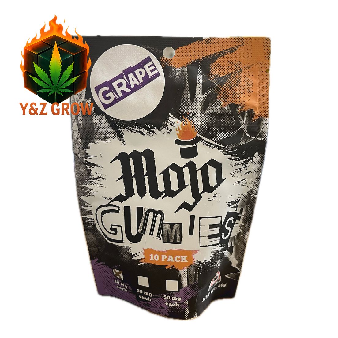 Mojo Gummies - Grape 100mg