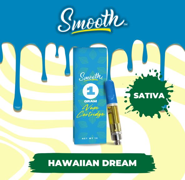 Smooth - Hawaiian Dream -1g Vape Cartridge
