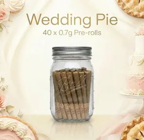 0.7G Pre-Roll: Wedding Pie (INDICA) 40 Pack Jar