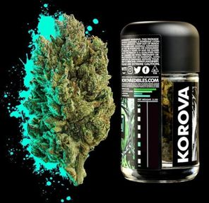 B. Korova 3.5g Flower - Quality 9.5/10 - Imperium X (~30% THC)