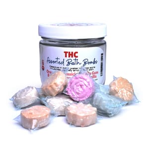 In The Buff | Indigenous Soap Co. | Assorted Bath Bombs | 20 x 10mg THC | $30.00