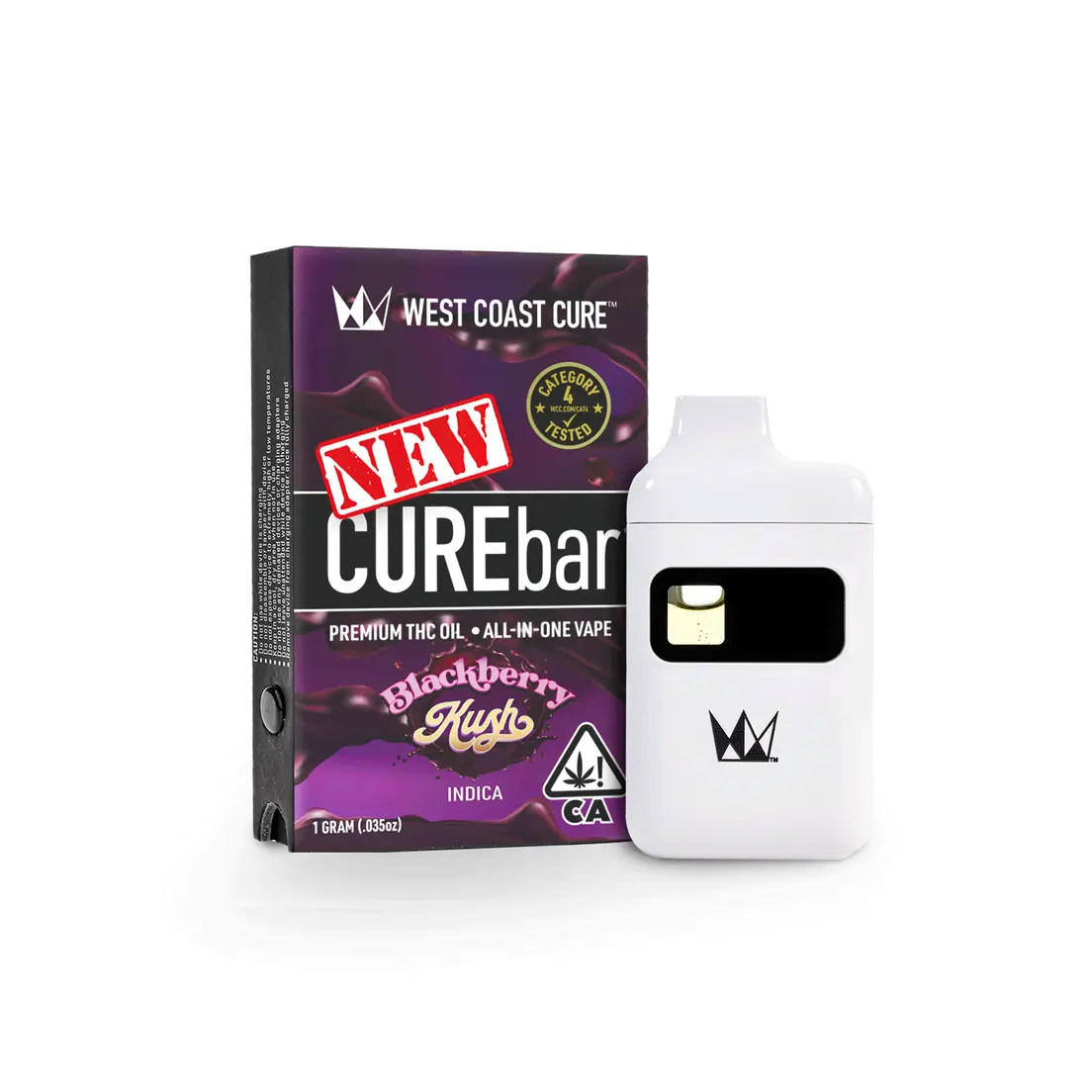 Blackberry Kush AIO CUREbar - 1G 1.00 g