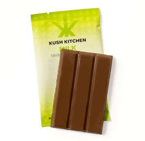 200mg Milk Chocolate Bar by Kush Kitchen