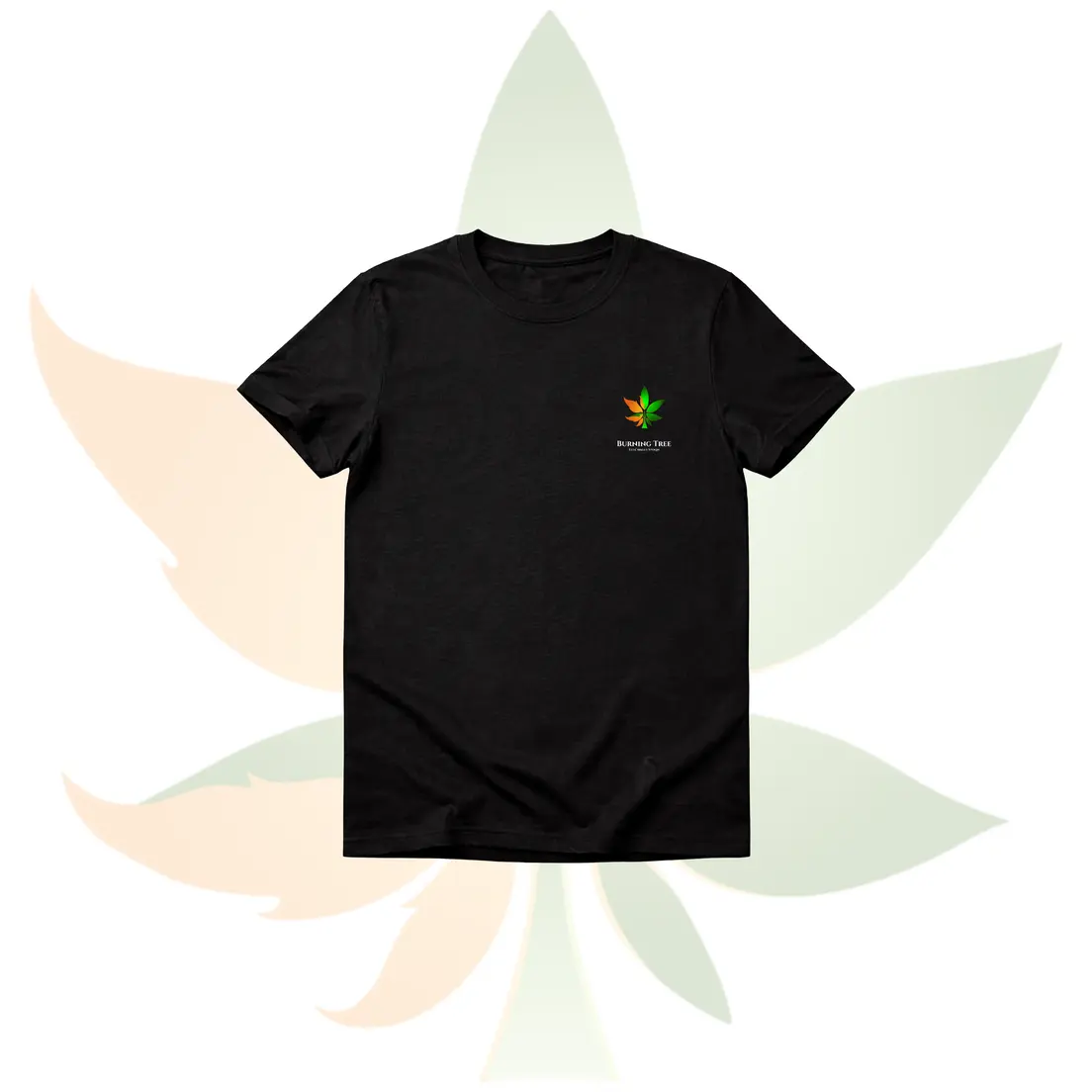 Burning Tree Black Tee - XXL