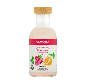 Almora Strawberry Lemonade Live Resin Infused Beverage 100mg