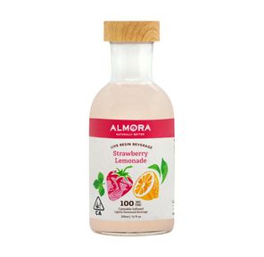 Almora Strawberry Lemonade Live Resin Infused Beverage 100mg