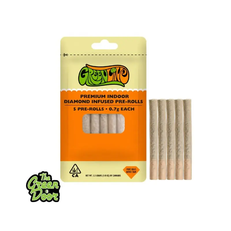 Greenline - Dosi-Orange - Preroll - 5pk - 3.5g