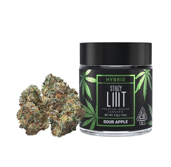 STIIIZY | STIIIZY Sour Apple - LIIIT FLOWER 22.20% THC 3.5g