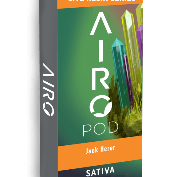 AiroPro | Cart | Jack Herer (Live Resin Series) | 1g | Sativa | 24.92% THC