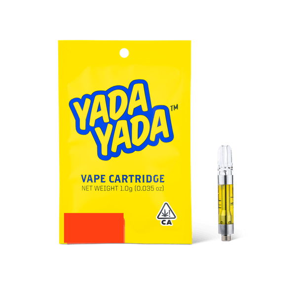 Yada Yada Solventless Cartridge 1g - Gush Mints 71%