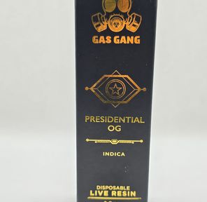 Gas Gang - Live Resin Disposable - Presidential OG - 2G
