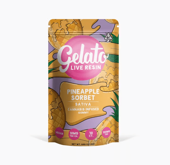 Gelato Gummies Pineapple Sorbet 100mg