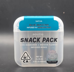 Boutiq Mini Joints (5ct) - Blue Matcha w/ Dragon Fruit