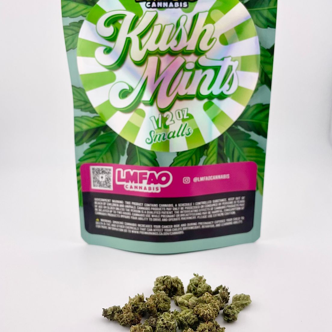 Deal! $59 1/2 oz. Kush Mints (26.34%/Hybrid) - LMFAO Cannabis *Disclaimer