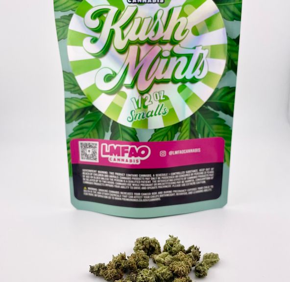 Deal! $59 1/2 oz. Kush Mints (26.34%/Hybrid) - LMFAO Cannabis *Disclaimer